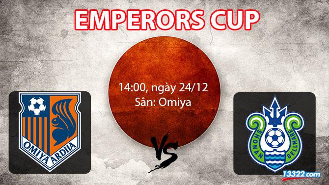 Nhận định kèo Omiya Ardija vs Shonan 14h00 ngày 24/12 Emperors CUP