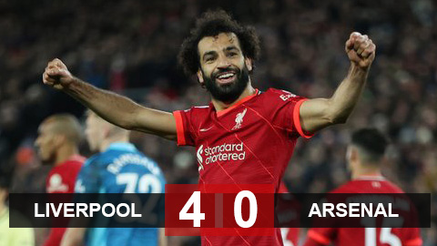 Kết quả Liverpool vs Arsenal: Tan xác pháo