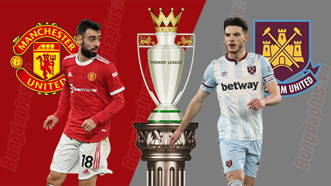 Trực tiếp bóng đá Man United vs West Ham, 22h00 ngày 22/1