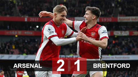 Kết quả Arsenal vs Brentford: Pháo thủ phục hận