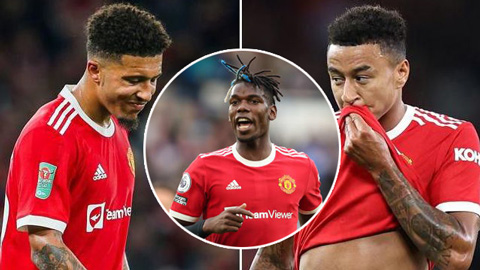 Pogba trở lại, Sancho và Lingard dự bị