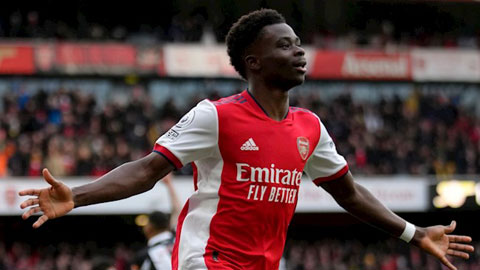 Bukayo Saka, biểu tượng tuổi trẻ của Arsenal