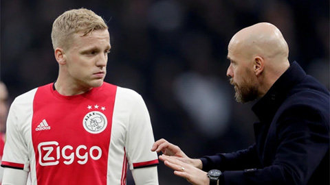 Ten Hag chốt tương lai Van de Beek tại MU