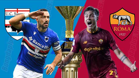 Nhận định bóng đá Sampdoria vs Roma, 23h30 ngày 17/10