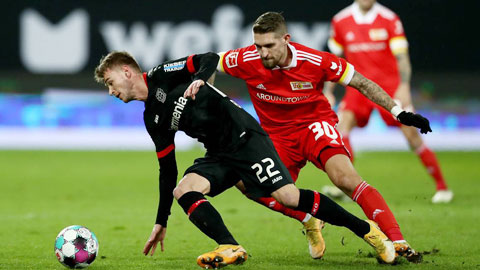 Nhận định bóng đá Leverkusen vs Union Berlin, 21h30 ngày 6/11: Bất phân thắng bại