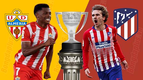 Nhận định bóng đá Almeria vs Atletico Madrid, 22h15 ngày 15/1