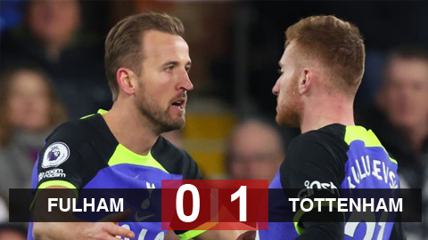 Kane ghi bàn duy nhất, Tottenham áp sát Man United