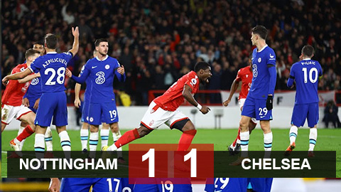 Kết quả Nottingham Forest vs Chelsea