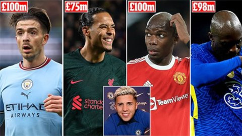 10 chữ ký đắt giá nhất lịch sử Premier League thành công hay thất bại?