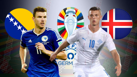 Nhận định bóng đá Bosnia vs Iceland, 02h45 ngày 24/3
