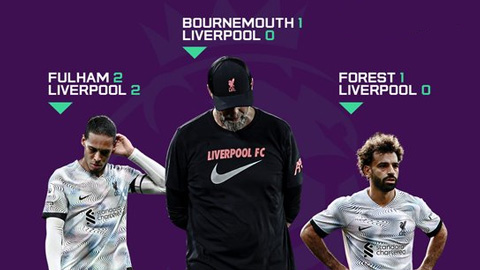 Sau màn hủy diệt MU, Liverpool lại hóa ‘Robin Hood’ trước Bournemouth