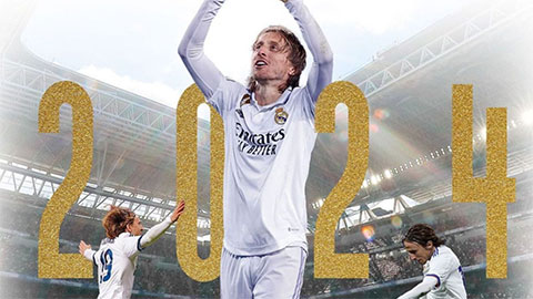 Modric chính thức gia hạn hợp đồng với Real