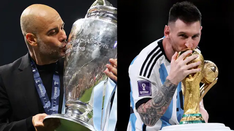 Giành cú ăn ba, Pep nói điều bất ngờ về Messi