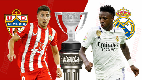 Nhận định bóng đá Almeria vs Real Madrid, 00h30 ngày 20/8: Kền kền bay cao