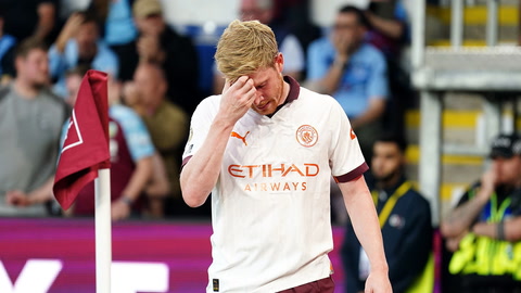 Man City mất Kevin de Bruyne là tai hoạ nhưng không phải thảm hoạ