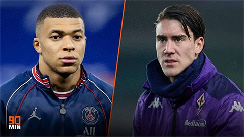 Real Madrid bất ngờ hỏi mua Vlahovic để gây sức ép lên… Mbappe