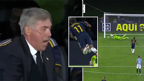 Ancelotti giận dữ vì Rodrygo tranh sút penalty của Modric