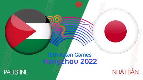 18h30 ngày 25/9:  Olympic Palestine vs Olympic Nhật Bản