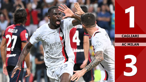 VIDEO bàn thắng Cagliari vs AC Milan: 1-3 (Vòng 6 Serie A 2023/24)
