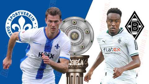 22h30 ngày 17/9: Darmstadt vs M'Gladbach