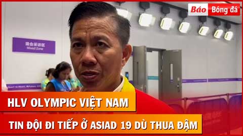 HLV Hoàng Anh Tuấn tin Olympic Việt Nam còn cơ hội đi tiếp ở ASIAD 2023