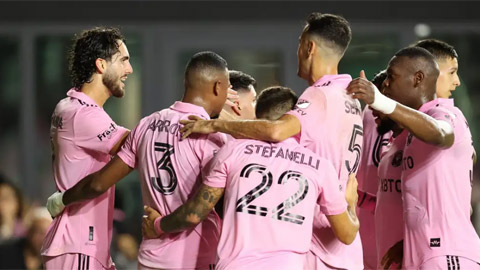 4 ngôi sao của Inter Miami lọt vào đội hình hay nhất vòng đấu