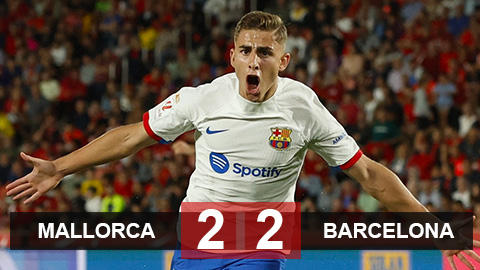 Tài năng trẻ Fermin Lopez giúp Barca giành lại 1 điểm