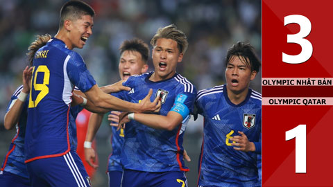 VIDEO bàn thắng Olympic Nhật Bản vs Olympic Qatar: 3-1 (Vòng bảng ASIAD 2023)