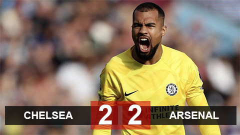 Kết quả Chelsea vs Arsenal: Chia điểm đáng tiếc