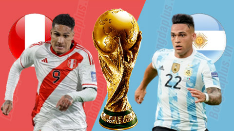 Trực tiếp Peru vs Argentina, 09h00 ngày 18/10