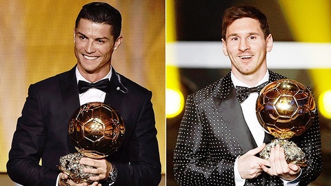 Ronaldo còn cơ hội giành Quả bóng vàng, Messi thì không!