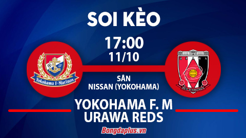 Chủ nhà đè góc trận Yokohama Marinos vs Urawa Red Diamonds, khách từ hòa tới thắng trận Avispa Fukuoka vs Nagoya Grampus