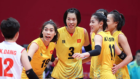Trực tiếp Việt Nam 0-1 Nhật Bản bán kết bóng chuyền nữ ASIAD 2023