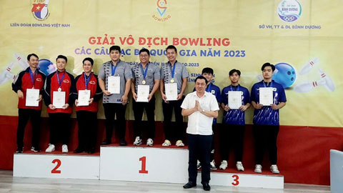 Bế mạc giải vô địch Bowling các Câu lạc bộ quốc gia năm 2023