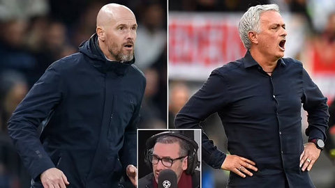 ‘Nếu là Mourinho thì Ten Hag đã bị sa thải từ lâu’