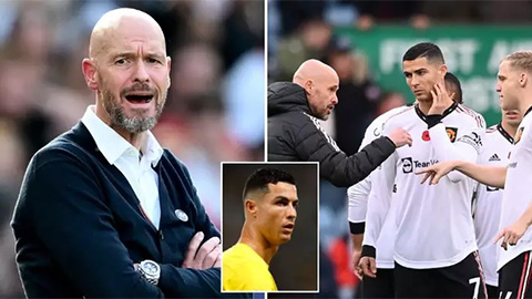 Cầu thủ MU ‘ghê tởm’ với cách Ten Hag đối xử với Ronaldo