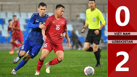 VIDEO bàn thắng Việt Nam vs Uzbekistan: 0-2 (Giao hữu quốc tế 2023)