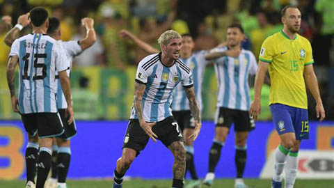 Messi phấn khích sau khi Argentina thắng Brazil ngay tại Maracana