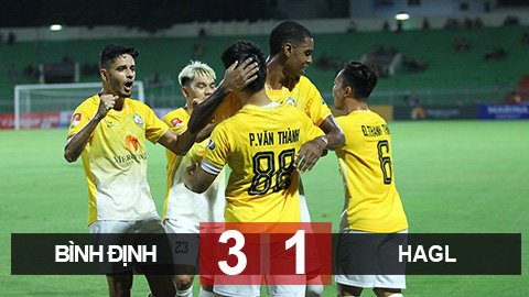 Bình Định 3-1 HAGL: Khách thua quá dễ