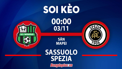 Khách thắng kèo châu Á hiệp 1 Sassuolo vs Spezia; Torino đè góc hiệp 1 trận Torino vs Frosinone