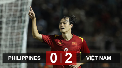 Kết quả ĐT Philippines vs ĐT Việt Nam: Chiến thắng thuyết phục