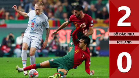VIDEO bàn thắng Bồ Đào Nha vs Iceland: 2-0 (Vòng loại EURO 2024)