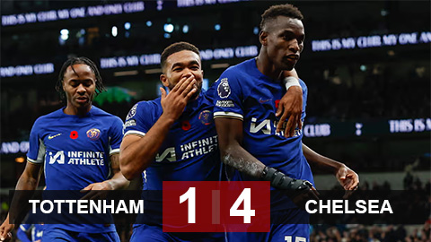Kết quả Tottenham vs Chelsea: Trận cầu điên rồ