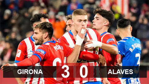 Girona đòi lại ngôi đầu La Liga từ tay Real Madrid