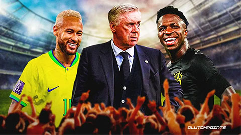 Ancelotti ‘quay xe’ với Brazil, gia hạn với Real?