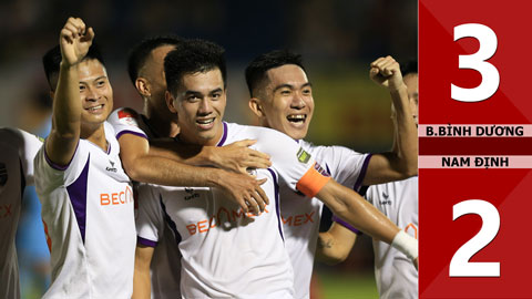 VIDEO bàn thắng B.Bình Dương vs Nam Định: 3-2 (Vòng 6 V.League 2023/24)