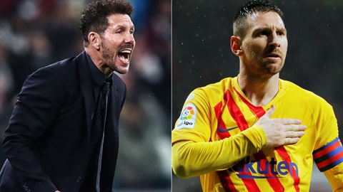 Simeone miệt thị Messi trước mặt học trò