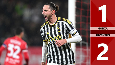 VIDEO bàn thắng Monza vs Juventus: 1-2 (Vòng 14 Serie A 2023/24)