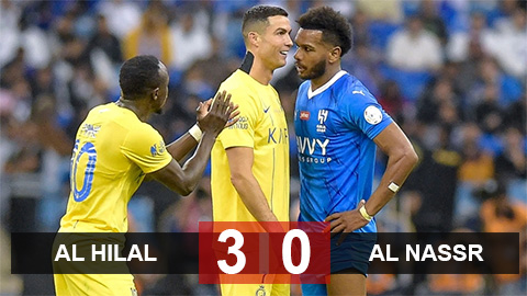 Kết quả Al Hilal vs Al Nassr: Mitrovic che mờ Ronaldo