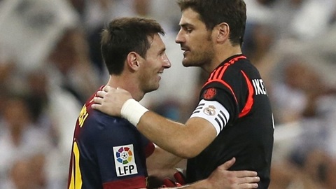 Casillas mỉa mai Messi